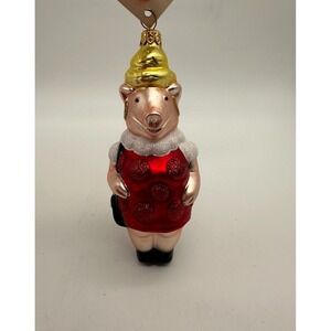 1996 Patricia Breen This Little Piggy Goes to the Galleria 6" ornament